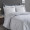 Постельное белье Turkiz Ranforce Prima 200х220 см Santiago Grey