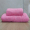 Набор турецких махровых полотенец Zeron 50х90+70х140 Yaprak Pink