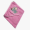 Полотенце-уголок для купания Zeron розовое