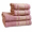 Полотенце махровое LightHouse Imperial серо-розовое