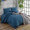 Турецкое постельное белье Sikel Muslin Patara 200 х 220 см Mavi