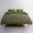 Турецкое постельное белье из вареного хлопка Limasso Stonewashed 200 х 220 см Sicilia Capulet Olive