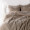 Турецкое постельное белье из вареного хлопка Limasso Stonewashed Ranforse 200 х 220 см Oxford Tan