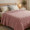 Простынь махровая жаккардовая Parisa Home Premium 200х220 плотность 470 г/м2 розовая