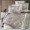 Турецкое постельное белье First Choice Cotton Satin Living brown евро