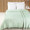 Турецкое жаккардовое покрывало Saheser Zick - Zack 220×240 см Mint