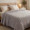Простынь махровая жаккардовая Parisa Home Premium 200х220 плотность 470 г/м2 серая