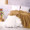 Турецкое жаккардовое покрывало Saheser Mona 220×240 см Hardal