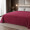 Простынь махровая жаккардовая Parisa Home 200х220 плотность 400 г/м2 бордо