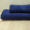 Набор турецких махровых полотенец Zeron 50х90+70х140 Zigzag Bordur Dark Blue