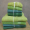 Набор турецких махровых полотенец Lorine 4 штуки 70х140 + 4 штуки 50х90 soft colors Yesil