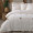 Турецкое постельное белье из вареного хлопка Saheser Stonewashed Ranforse 160 х 220 см Florita Beige семейное