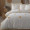 Турецкое постельное белье из вареного хлопка Saheser Stonewashed Ranforse 160 х 220 см Florita Yellow семейное