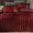 Турецкое постельное белье First Choice De luxe сатин Dark Series Artwel Dark Red евро