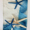 Полотенце велюровое пляжное Turkey 80х150 Морские звезды синие