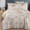 Турецкое постельное белье First Choice Cotton Satin Sofira Beige евро