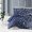 Турецкое постельное белье First Choice Cotton Satin Living Navy Blue евро