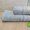 Набор турецких бамбуковых махровых полотенец Cestepe 50х90+70х140 Bamboo Aymira Light Grey