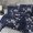 Турецкое постельное белье First Choice Cotton Satin Arya Navy Blue полуторное