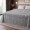 Простынь махровая жаккардовая Parisa Home Premium 200х220 плотность 470 г/м2 темно-серая