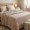 Простынь махровая жаккардовая Parisa Home Premium 200х220 плотность 470 г/м2 пудра