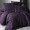 Турецкое постельное белье First Choice De Luxe сатин Dark Series Stripe Style Purple евро