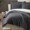 Турецкое постельное белье First Choice Cotton Satin Point Anthracite полуторное