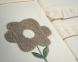 Турецкое постельное белье из вареного хлопка Saheser Stonewashed Ranforse 200 х 220 см Florita Beige 2