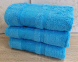 Набор турецких бамбуковых махровых полотенец Zeron 3 штуки 50х90 Bamboo Turquoise 0