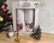 Набор новогодних полотенец Gulcan 50x90+70х140 Merry Christmas Sled White 2