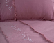 Турецкое постельное белье из вареного хлопка Limasso Stonewashed Ranforse с вышивкой 200 х 220 см Lucyna Old Rose 0
