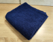 Полотенце турецкое махровое однотонное Zeron 50х90 Dark Blue плотность 500 г/м2 2