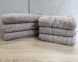 Набор турецких махровых полотенец Cestepe 50х90 3 штуки + 70х140 3 штуки Bamboo Aymira Bej 2