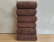 Полотенце махровое однотонное Turkey 50х90 Brown плотность 500 г/м2 петля 16/1 ОПТ от 10 шт 2