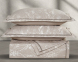 Покрывало шенилловое Gardines 240х260 Lulu Beige с наволочками 50х70 0