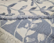 Турецкое муслиновое покрывало Zeron JACQUARD exclusive 230х250 Nora Indigo 0