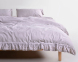 Турецька постільна білизна із вареної бавовни Limasso Stonewashed 200 х 220 см Sicilia Opal Grey 2