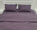 Постельное белье LARA бязь-страйп Violet d11353s семейное 5