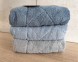 Набор турецких махровых полотенец Cestepe MicroCotton Premium 3 штуки 50x90 Eva 1 плотность 600 г/м2 1
