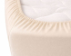 Простынь на резинке LARA сатин LUX dp13259 BEIGE 160х200+25 см 3
