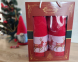 Набор новогодних полотенец Gulcan 50x90+70х140 Merry Christmas Deer Red 2