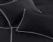 Постельное белье Turkiz Ranforce Prima 200х220 см Carven Black 0