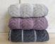 Набор турецких махровых полотенец Cestepe MicroCotton Premium 3 штуки 50x90 Multi 3 плотность 600 г/м2 1