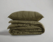 Турецкое постельное белье из вареного хлопка Limasso Stonewashed Ranforse 200 х 220 см Cassandra Olive 6