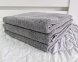Полотенце турецкое махровое однотонное Zeron 70х140 Light Gray плотность 450 г/м2 0