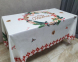 Скатерть новогодняя Eponj Home 160х220 Merry Christmas белая 0