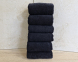 Полотенце махровое однотонное Turkey 50х90 Black плотность 500 г/м2 петля 16/1 ОПТ от 10 шт 2
