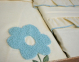 Турецкое постельное белье из вареного хлопка Saheser Stonewashed Ranforse 160 х 220 см Florita Mint семейное 3