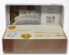 Турецкое постельное белье из вареного хлопка Saheser Stonewashed Ranforse 160 х 220 см Florita Yellow семейное 0