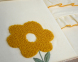 Турецкое постельное белье из вареного хлопка Saheser Stonewashed Ranforse 160 х 220 см Florita Yellow семейное 3
